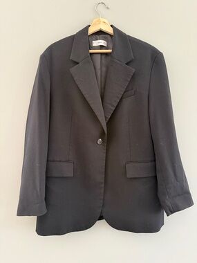 Mango XL Black Blazer